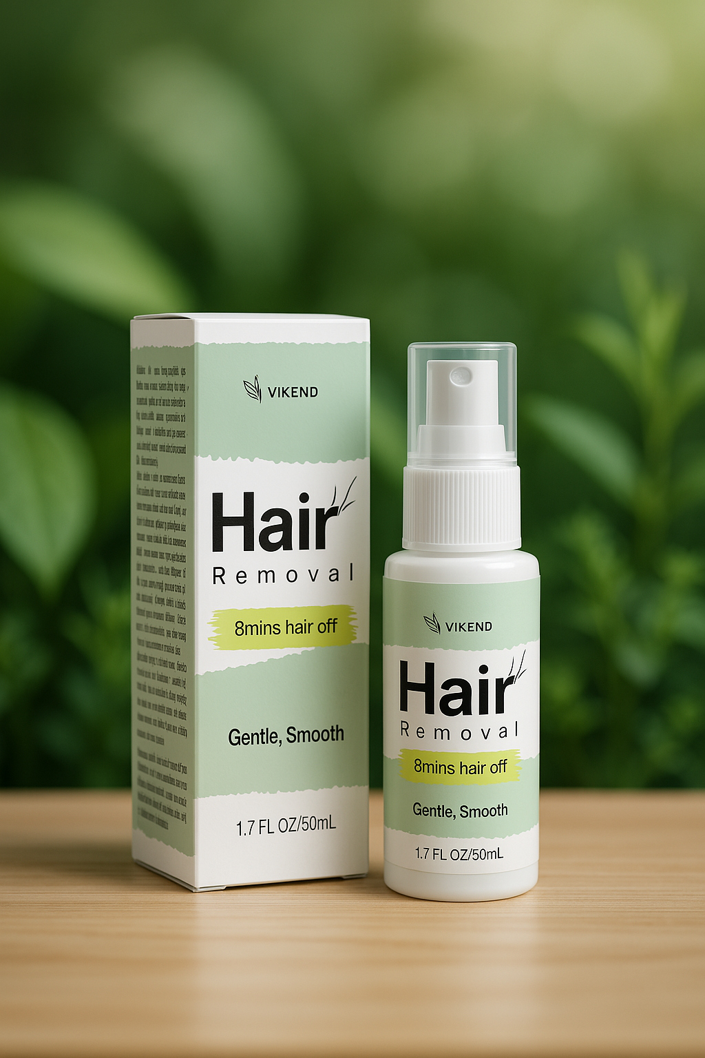 HairLess – Spray Natural de Îndepărtarea Permanenta a Părului
